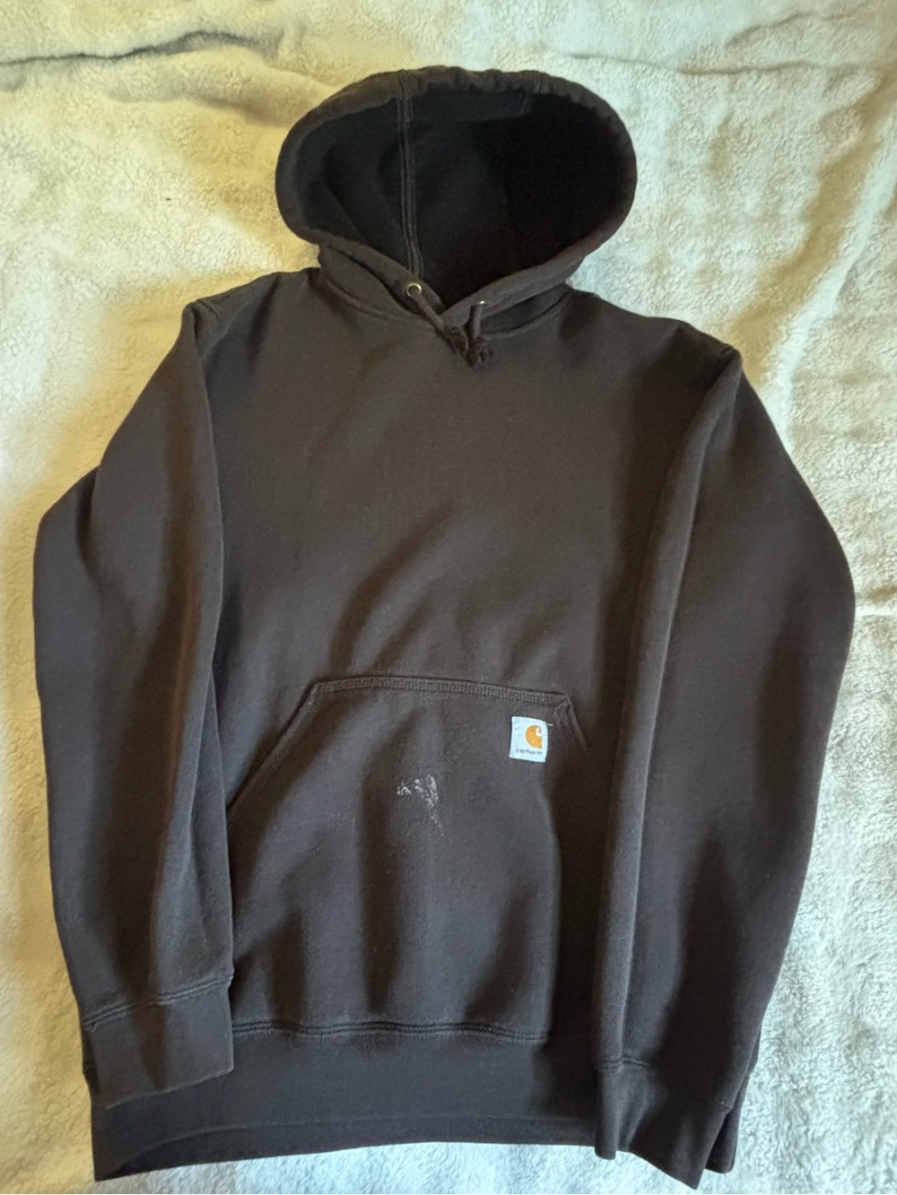 Carhartt Men’s Brown Hooded Work Sweatshirt